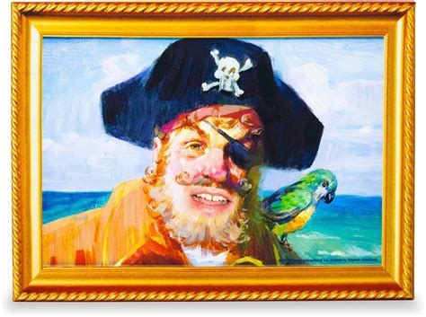 spongebob pirate painting|kevin james painty the pirate.